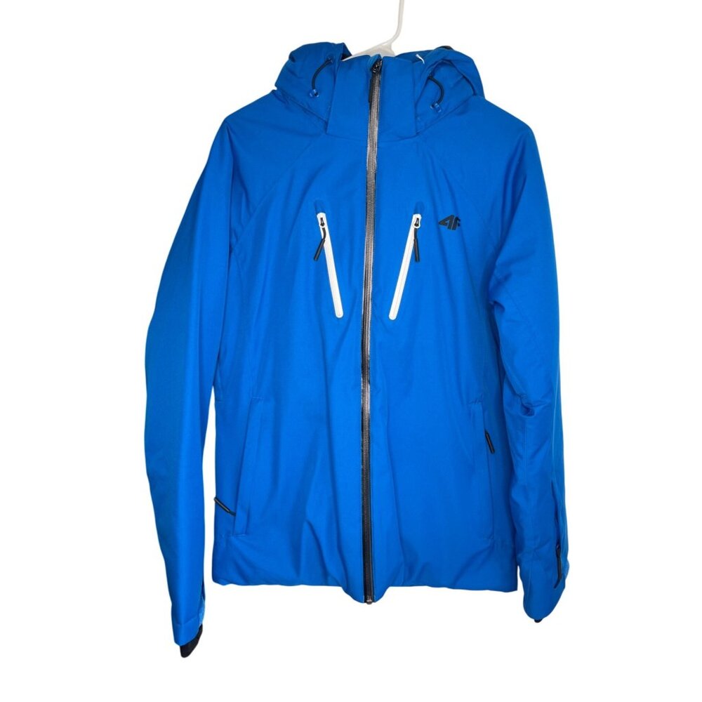 4F Mens NeoDry Membrane Ski Jacket Blue Waterproof Windproof Small 43c